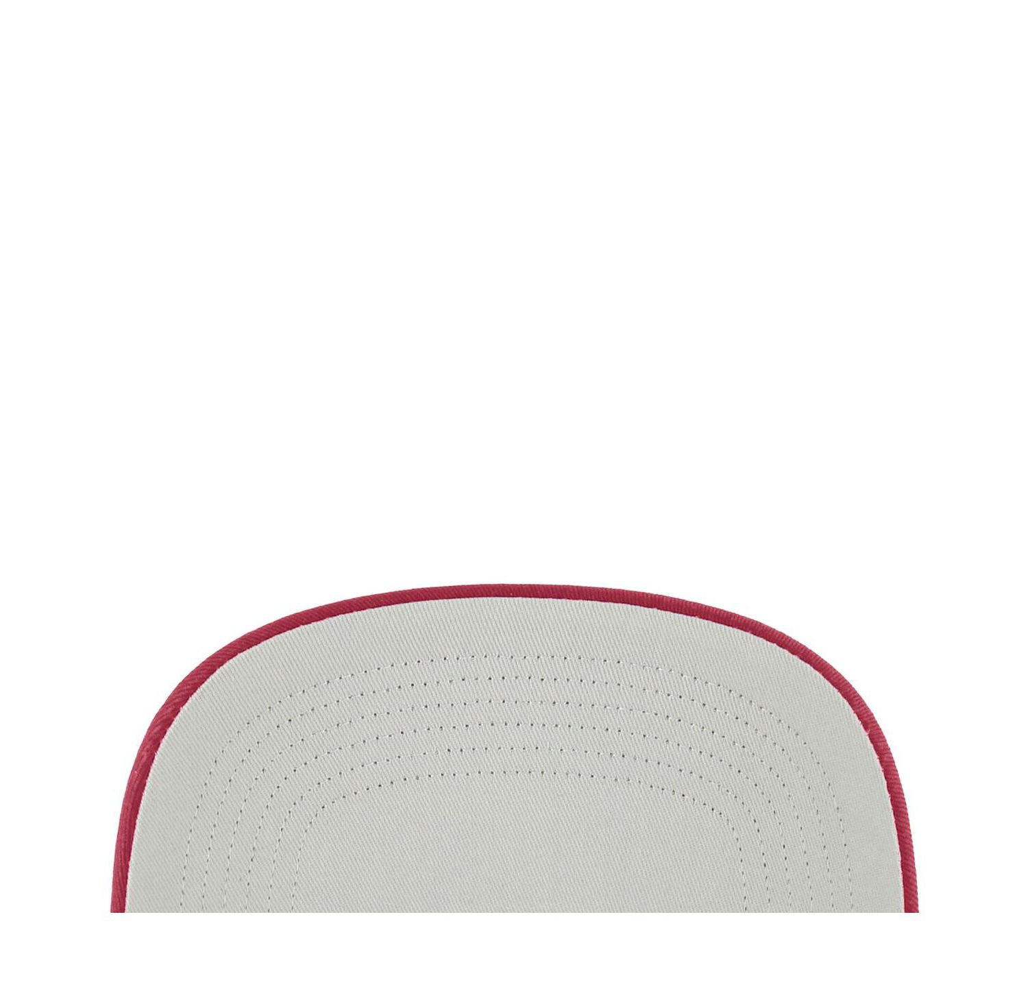 Men's White/Cardinal Arizona Cardinals Roscoe Two-Toned Hitch Adjustable Hat