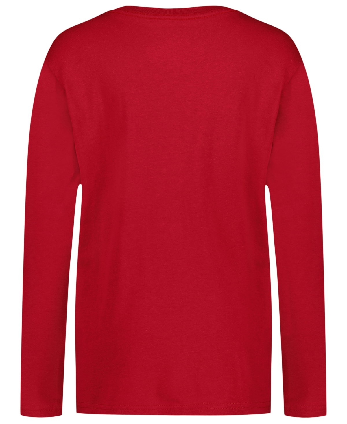 Nautica Boys 2t-7 Usa J-class Printed Long Sleeve T-shirt In Red