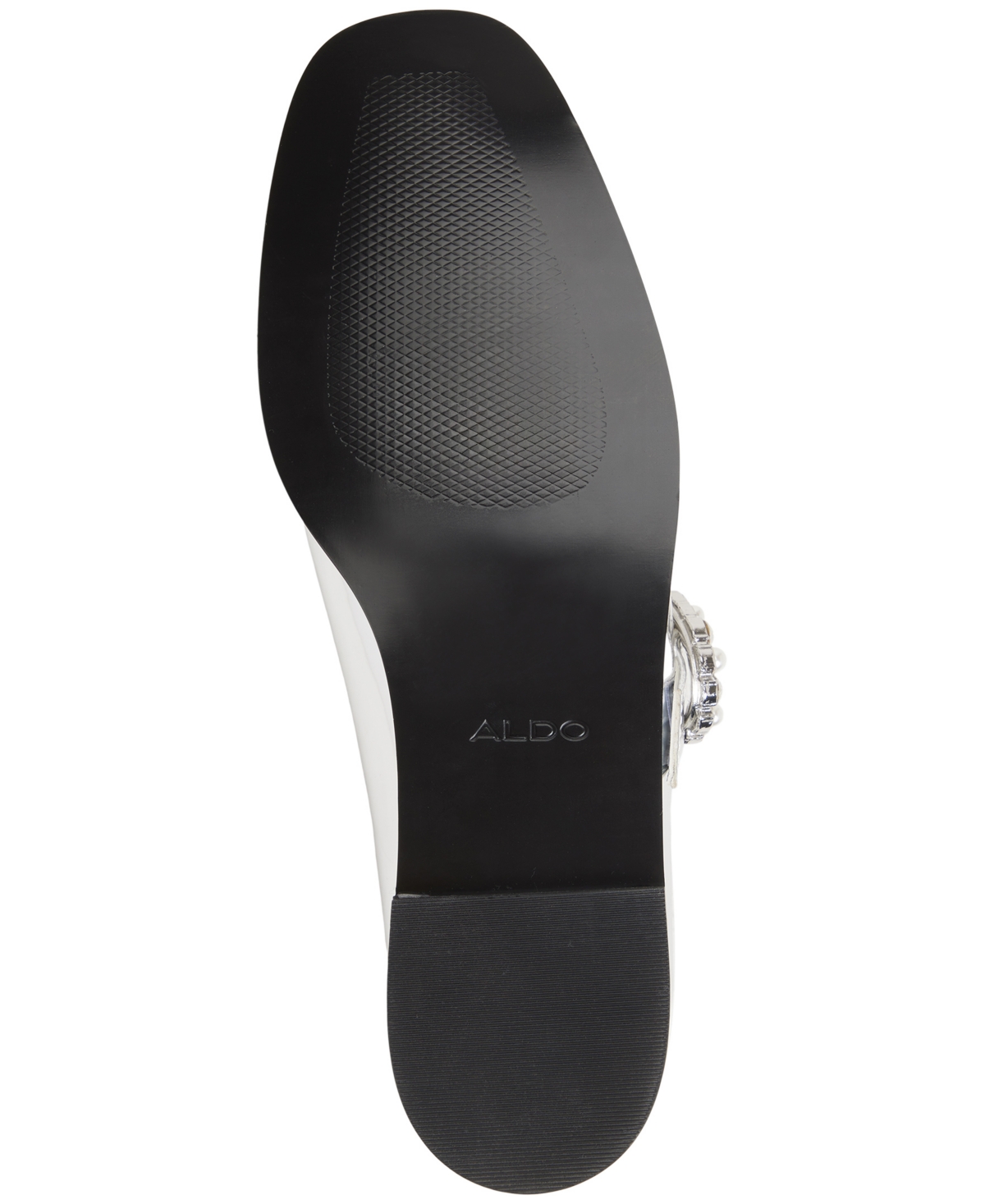 Aldo Arabella Mary Jane Flat In Silver