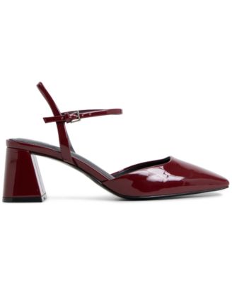 Women's Gennifer Two-Piece Square Toe Pumps