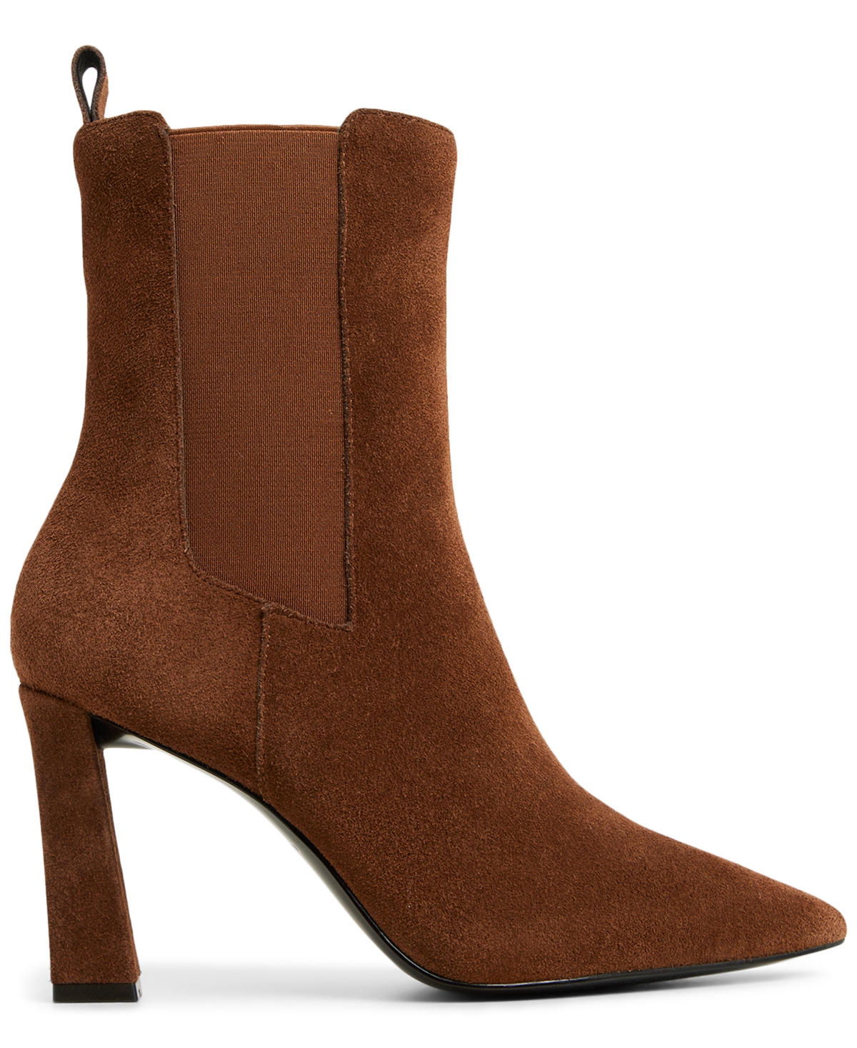 Aldo Liora Pointed Toe Dress Booties In Brown