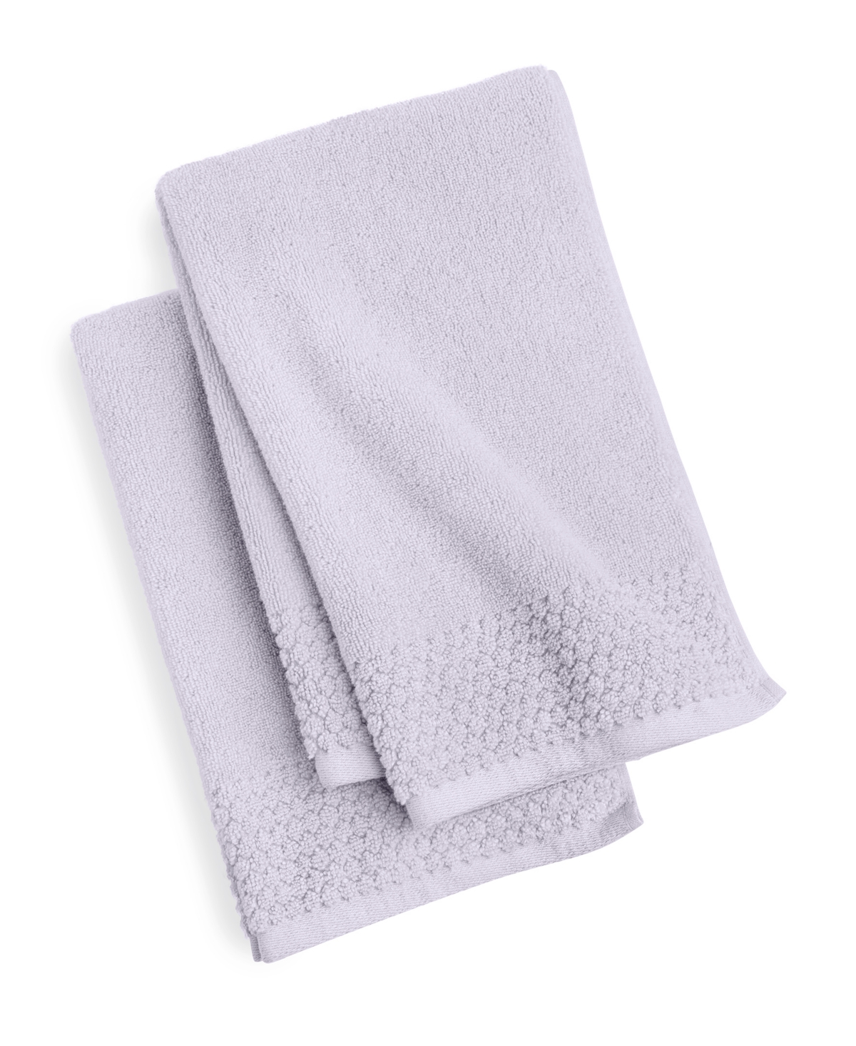 The Bath House Cotton 2-pack Hand Towels, 16" X 28" In Purple