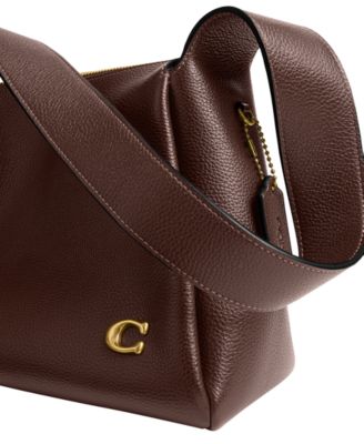 Lola Small Pebble Leather Shoulder Bag