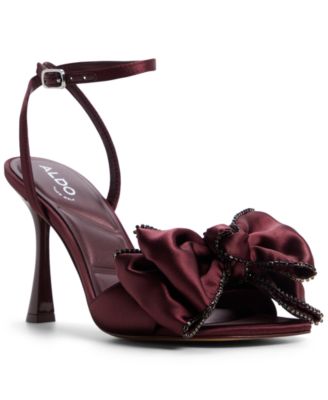 Women's Tinsel Two-Piece Square Toe Dress Sandals