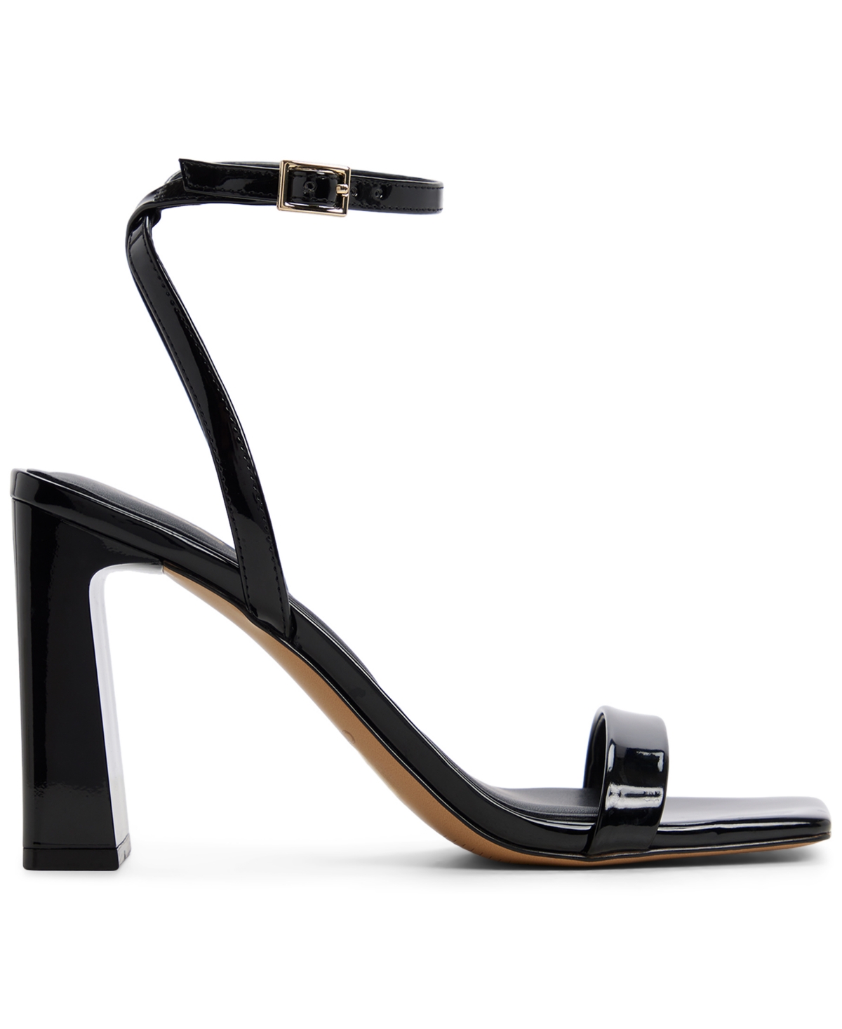 Aldo Women's Azzira 2-piece Square Toe Dress Sandals In Black