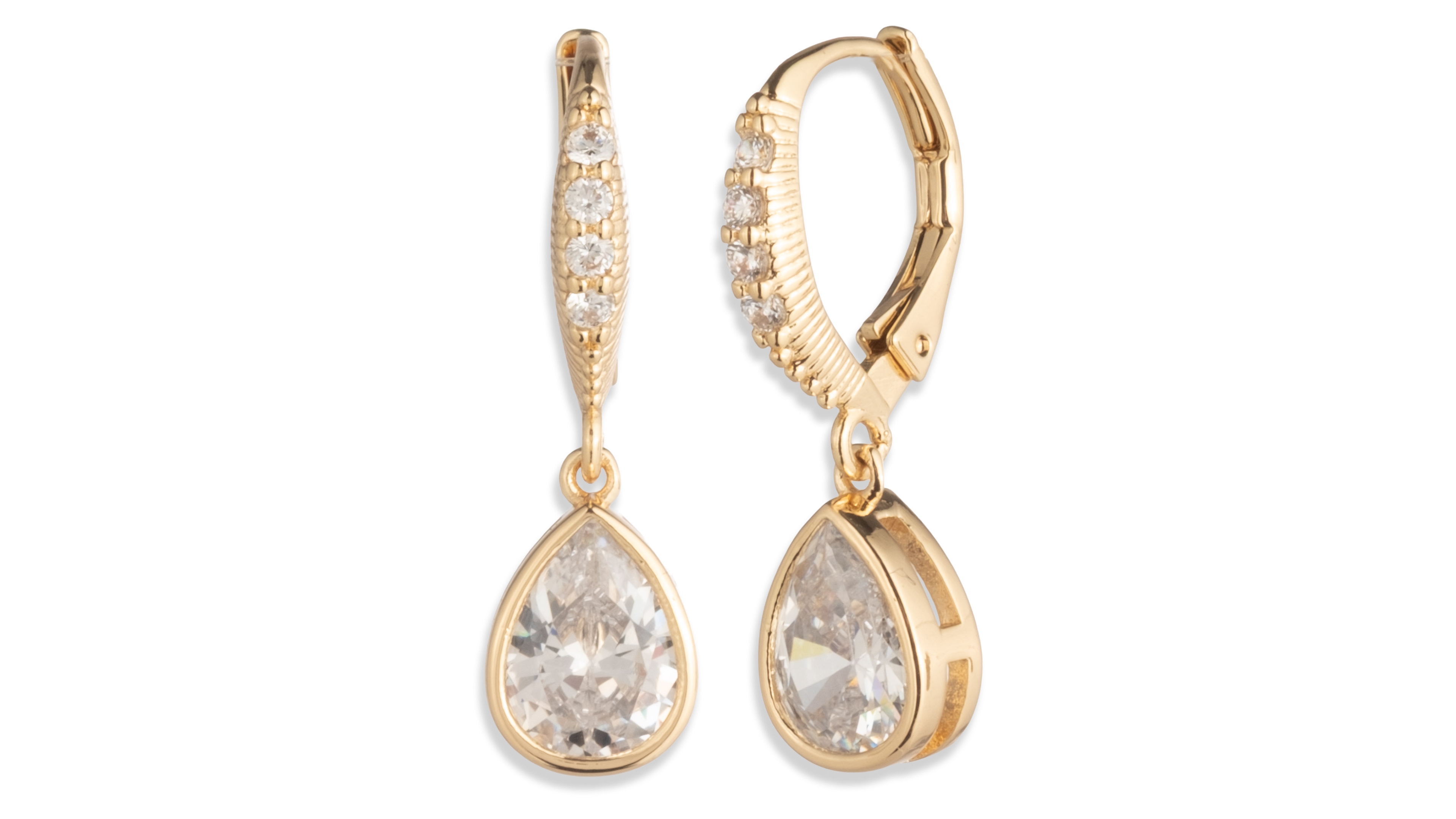 Givenchy Cubic Zirconia Chandelier Earrings
