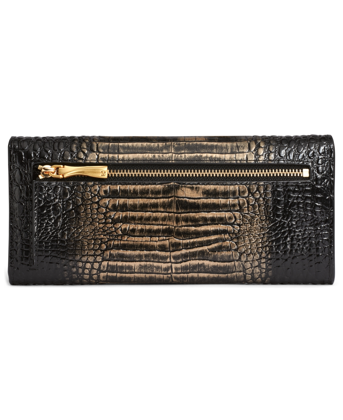 Donna Karan Women's Amagansett Metallic Croco Wallet In Multi