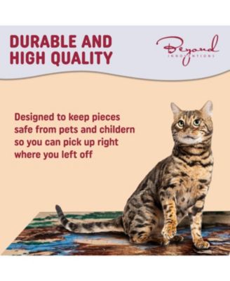 Wooden Puzzle Table – Portable Jigsaw Organizer