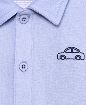 Baby Boys Mini Car Coverall, Macy’s Exclusive