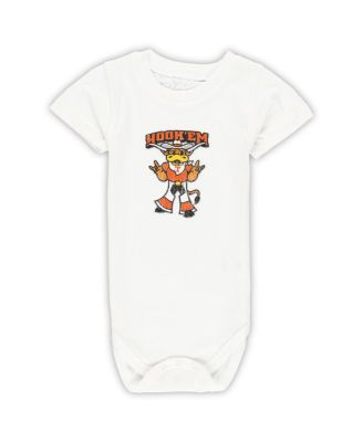 Baby Boys and Girls Texas Longhorns 3-Pack Bodysuit Set