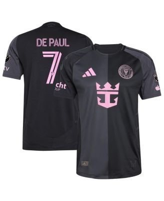 adidas - Men's Rodrigo De Paul Black Inter Miami CF 2025 The Fortitude Kit Authentic Player Jersey