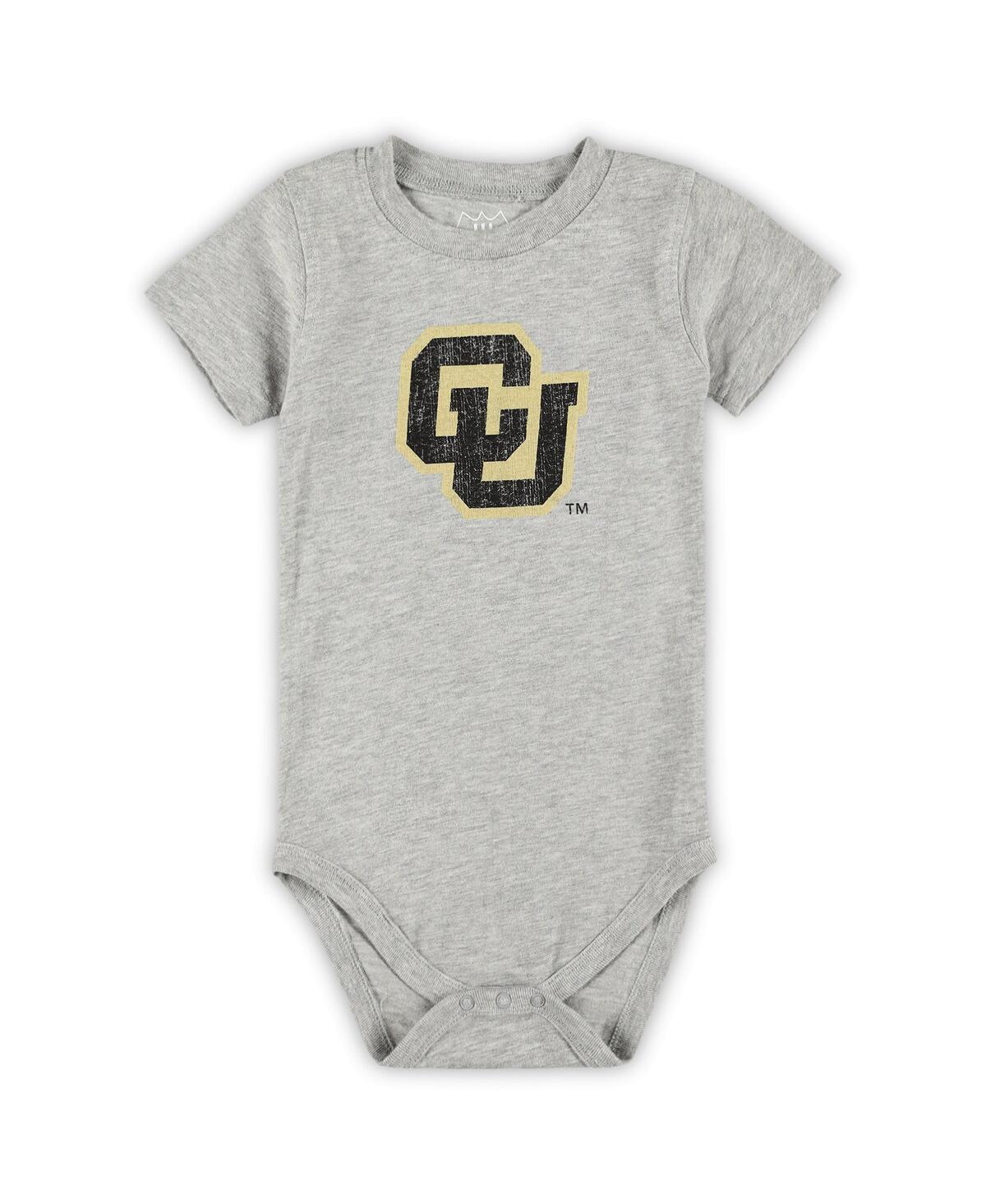 Wes & Willy Baby Boys And Girls Colorado Buffaloes 3-pack Bodysuit Set In Black