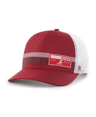 '47 Brand - Men's Crimson Alabama Crimson Tide Rangefinder Brrr Trucker Adjustable Hat