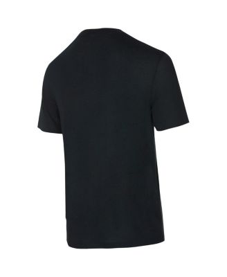 Men's 2-Piece Black/Silver Las Vegas Raiders Avondale T-Shirt and Flannel Pants Set