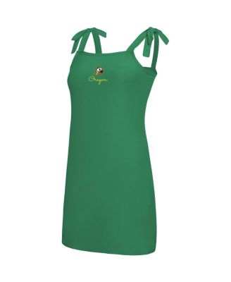 Women's Kelly Green Oregon Ducks Tie-Shoulder Nightdress