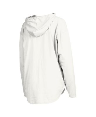 Women's White Alabama Crimson Tide San Bruno Hoodie Long Sleeve T-Shirt