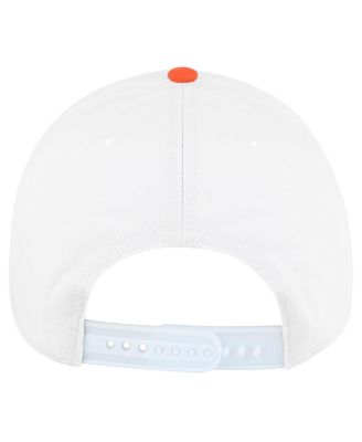 Men's White Clemson Tigers Gridiron Clean Up Adjustable Hat