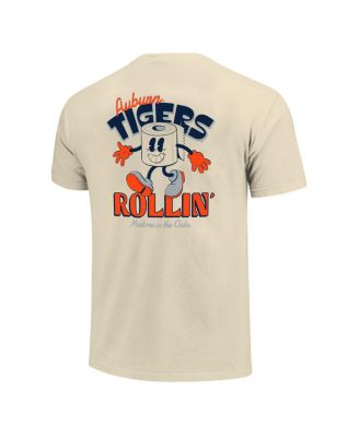 Men's and Women's Natural Auburn Tigers Hyper Local Rollin' T-Shirt
