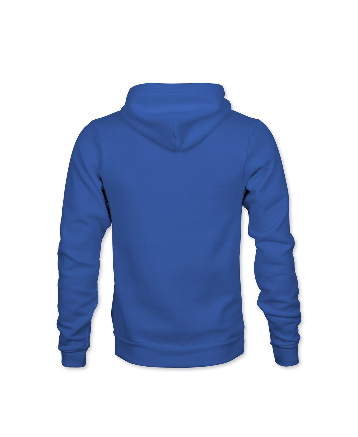 1863fc Big Boys And Girls Blue Chelsea Color Badge Fleece Pullover Hoodie In Blue
