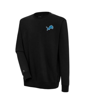 Men's Black Detroit Lions Victory Pullover Sweatshirt