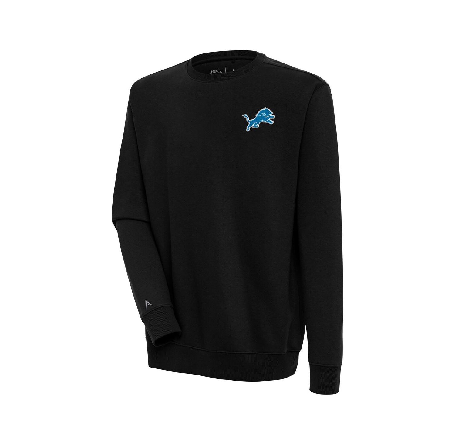 Men's Black Detroit Lions Victory Pullover Sweatshirt