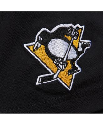 Men's Mario Lemieux Black Pittsburgh Penguins Premium Nickname Vintage Logo T-Shirt