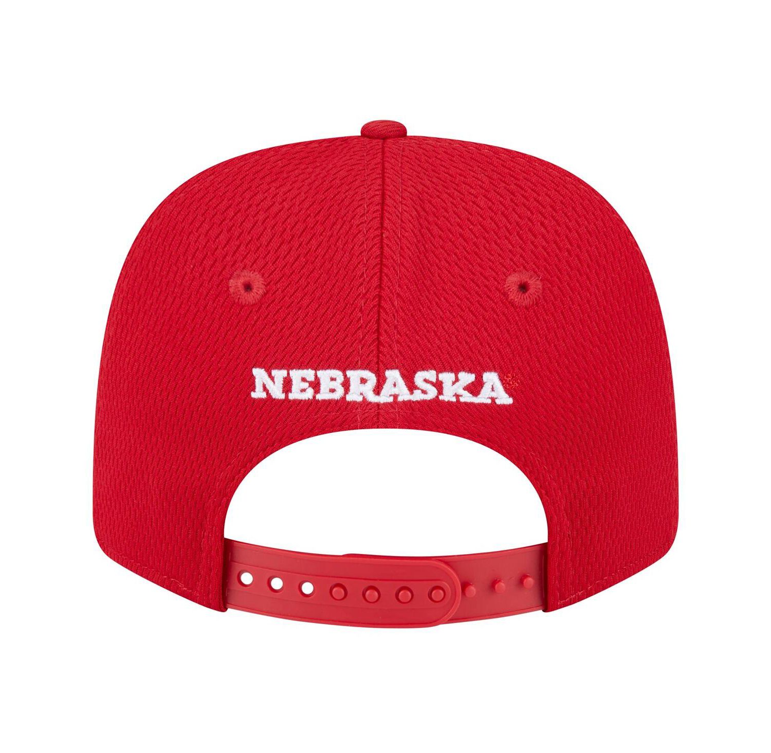 Men's Scarlet Nebraska Huskers COOLERA 9SEVENTY Rope Stretch-Snap Hat
