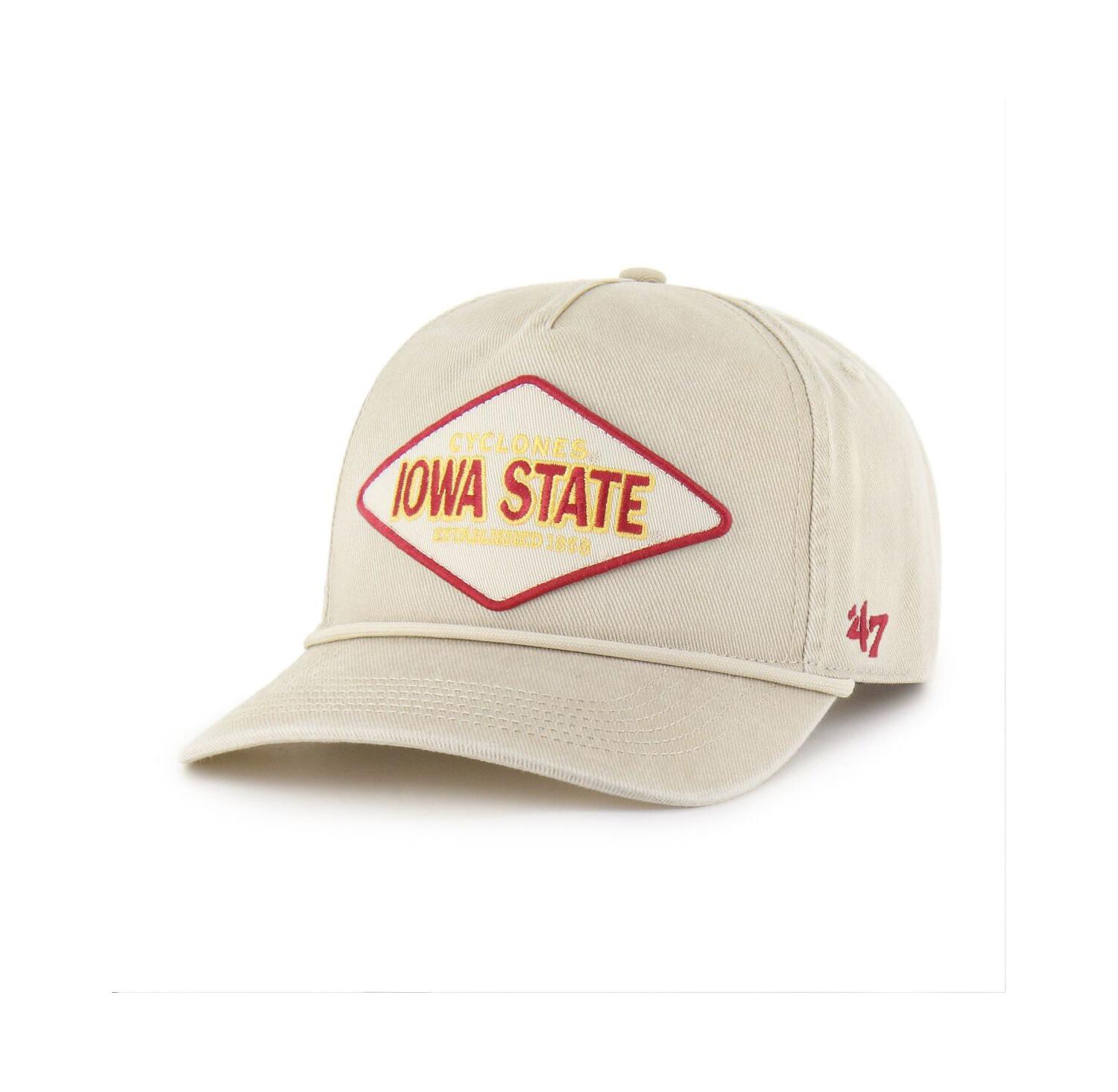 Men's and Women's Cream Iowa State Cyclones Outdoorsmen Cairn Hitch Adjustable Hat