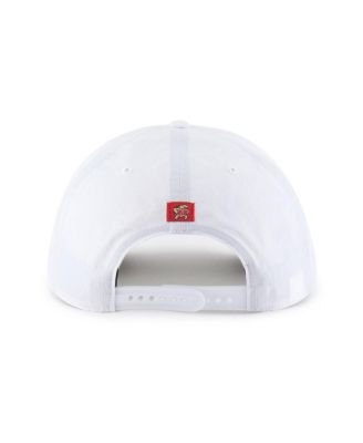 Men's White Maryland Terrapins Fairway Hitch Adjustable Hat