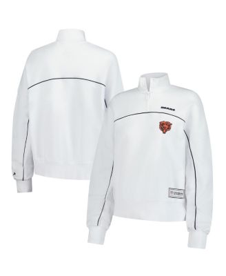 New Era - Women's White Chicago Bears Functional Fandom Quarter-Zip Sweatshirt