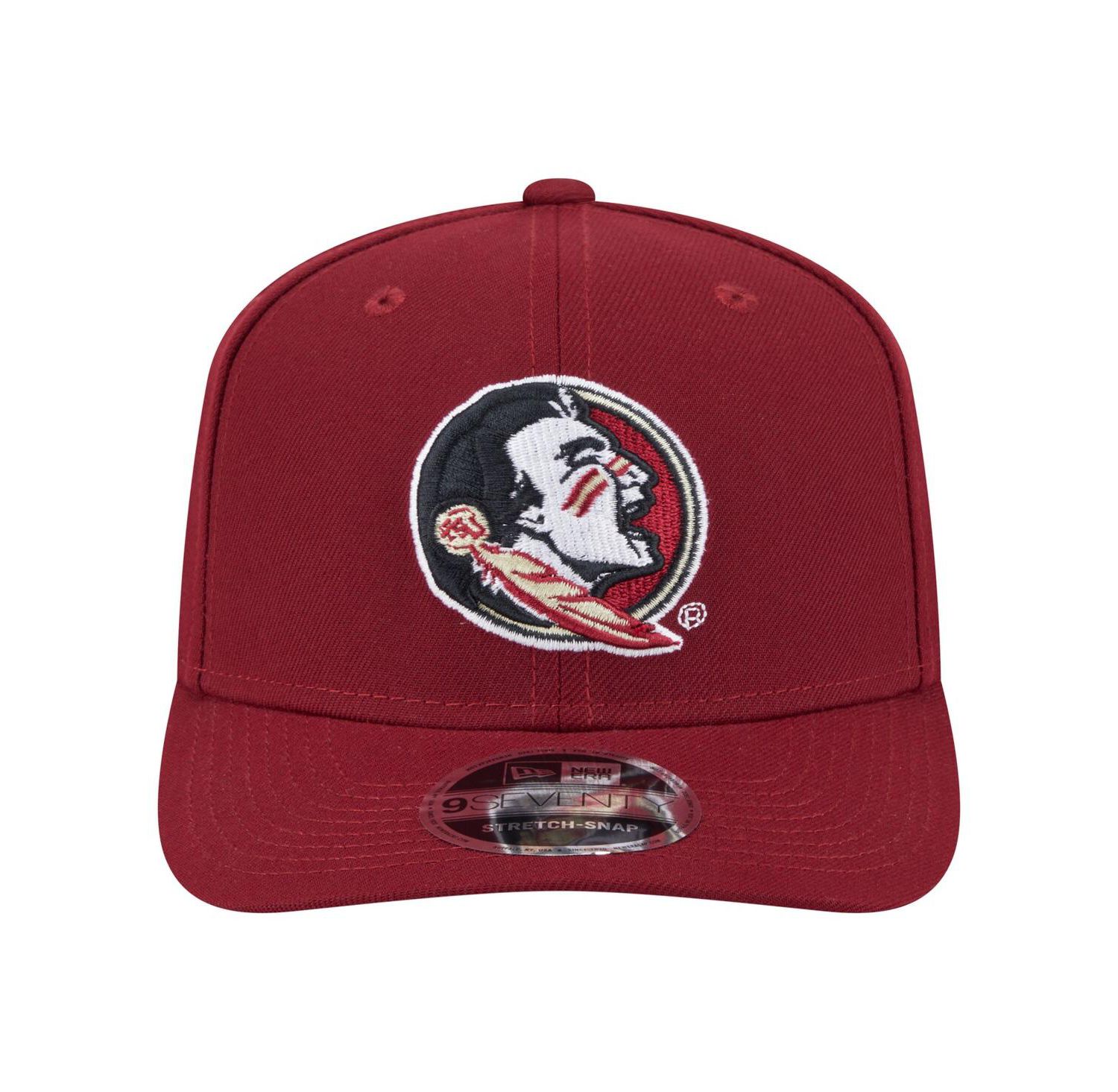 Men's Garnet Florida State Seminoles Team Collective 9SEVENTY Stretch-Snap Adjustable Hat