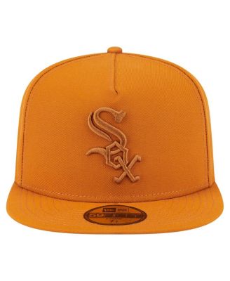 Men's Orange Chicago White Sox Color Pack A-Frame 59FIFTY Fitted Hat