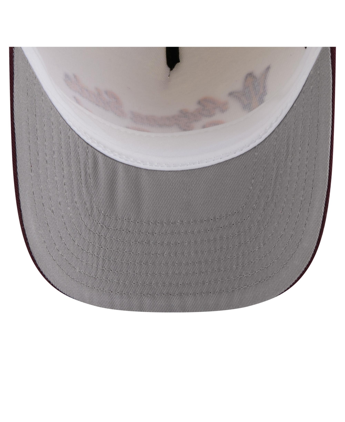 New Era Men's Cream/Maroon Arizona State Sun Devils Vintage Chainstitch 9FIFTY A-Frame Snapback Hat