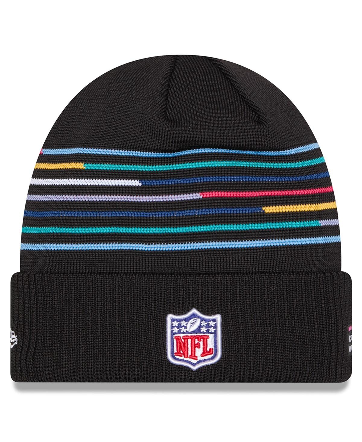 New Era Men's Black New York Giants 2025 Nfl Crucial Catch Cuffed Knit Hat