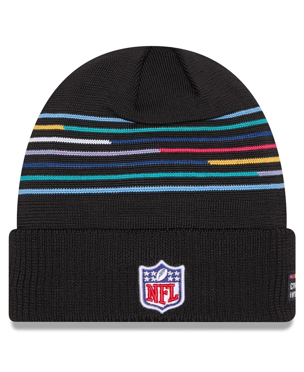 New Era Men's Black Los Angeles Rams 2025 Nfl Crucial Catch Cuffed Knit Hat