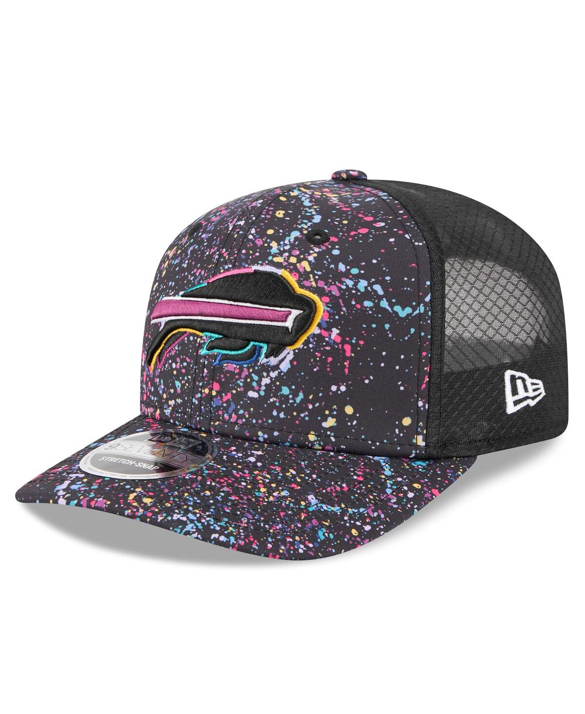 New Era Men's Black Buffalo Bills 2025 Nfl Crucial Catch 9seventy Adjustable Hat In Black