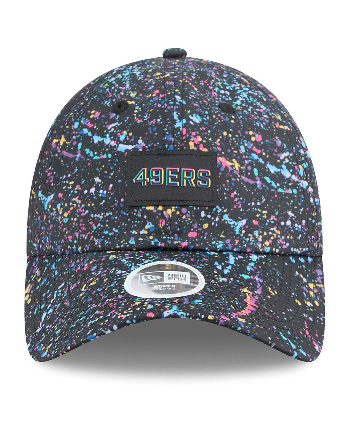 New Era Women's Black San Francisco 49ers 2025 Nfl Crucial Catch Pony Tail Adjustable Hat In Black