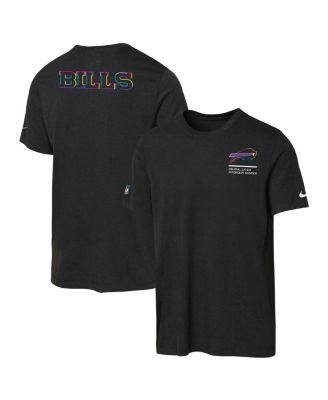 Nike - Big Boys and Girls Black Buffalo Bills 2025 NFL Crucial Catch Tri-Blend Dri-FIT T-shirt