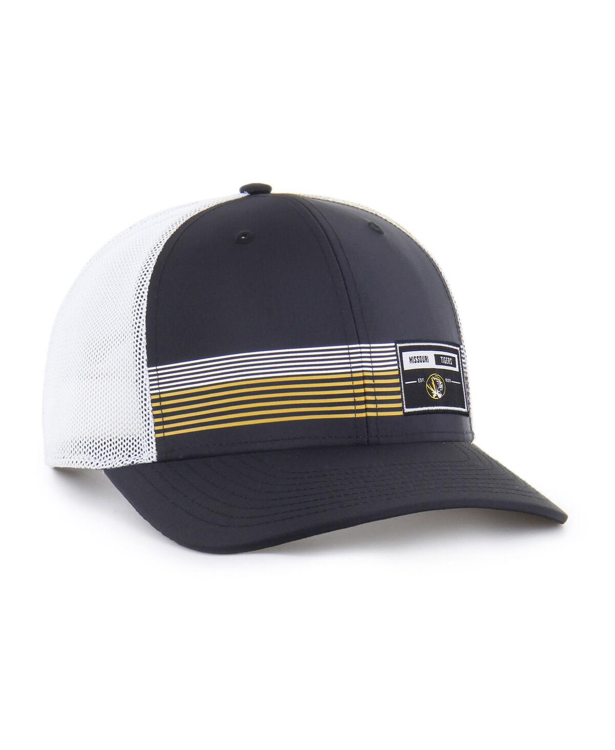 '47 Brand Men's Black Missouri Tigers Rangefinder Brrr Trucker Adjustable Hat