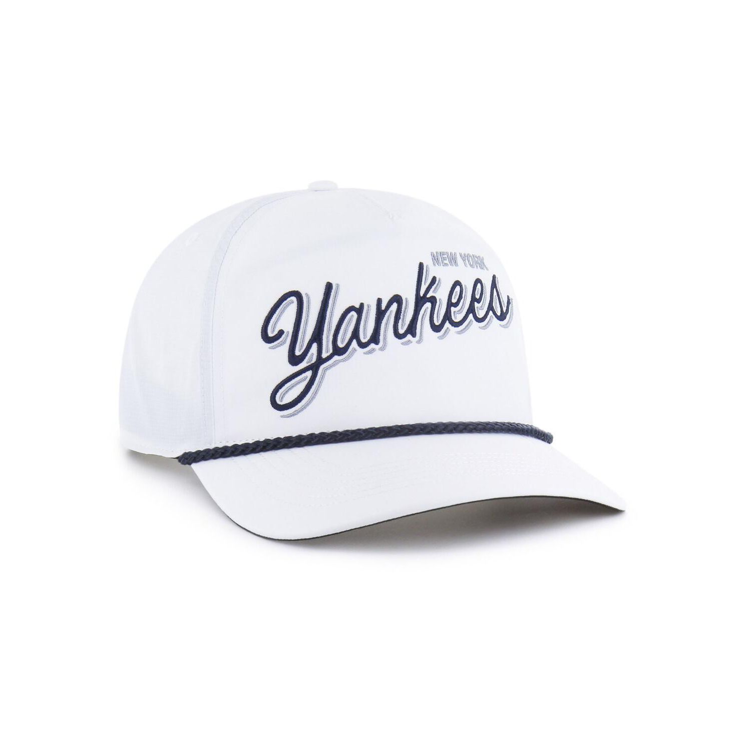 Men's White New York Yankees Brrr Fairway Hitch Adjustable Hat