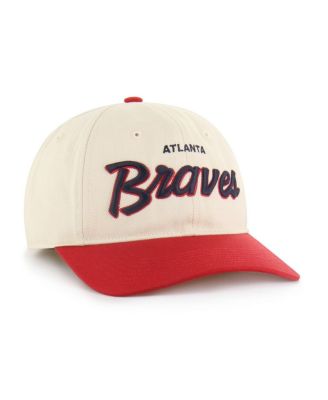 Men's Natural Atlanta Braves Crosstown Franchise Fitted Hat