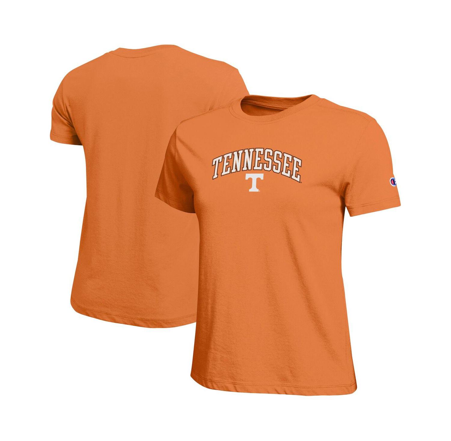 Women's Tennessee Orange Tennessee Volunteers Arched Over Logo T-Shirt