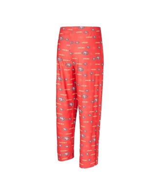 Men's Scarlet San Francisco 49ers Mosaic All Over Print Pants