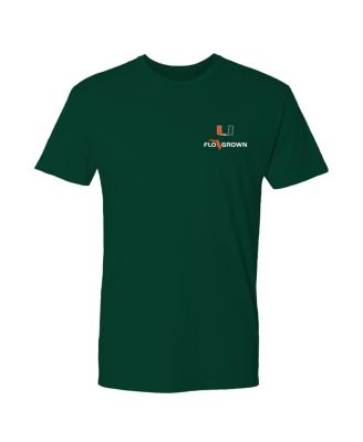 Men's Green Miami Hurricanes Rally Mascot T-Shirt