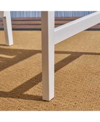 Acacia Wood Adirondack Dining Chairs (Set of 2), White