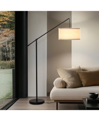 Hudson 70" LED Arc Floor Lamp with Adjustable Height