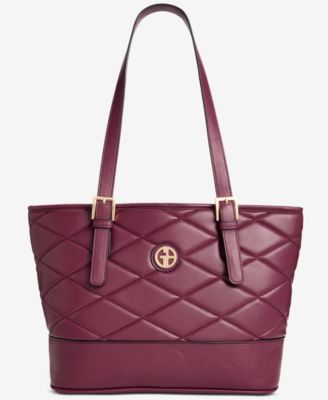 Large Quilted Tulip Tote