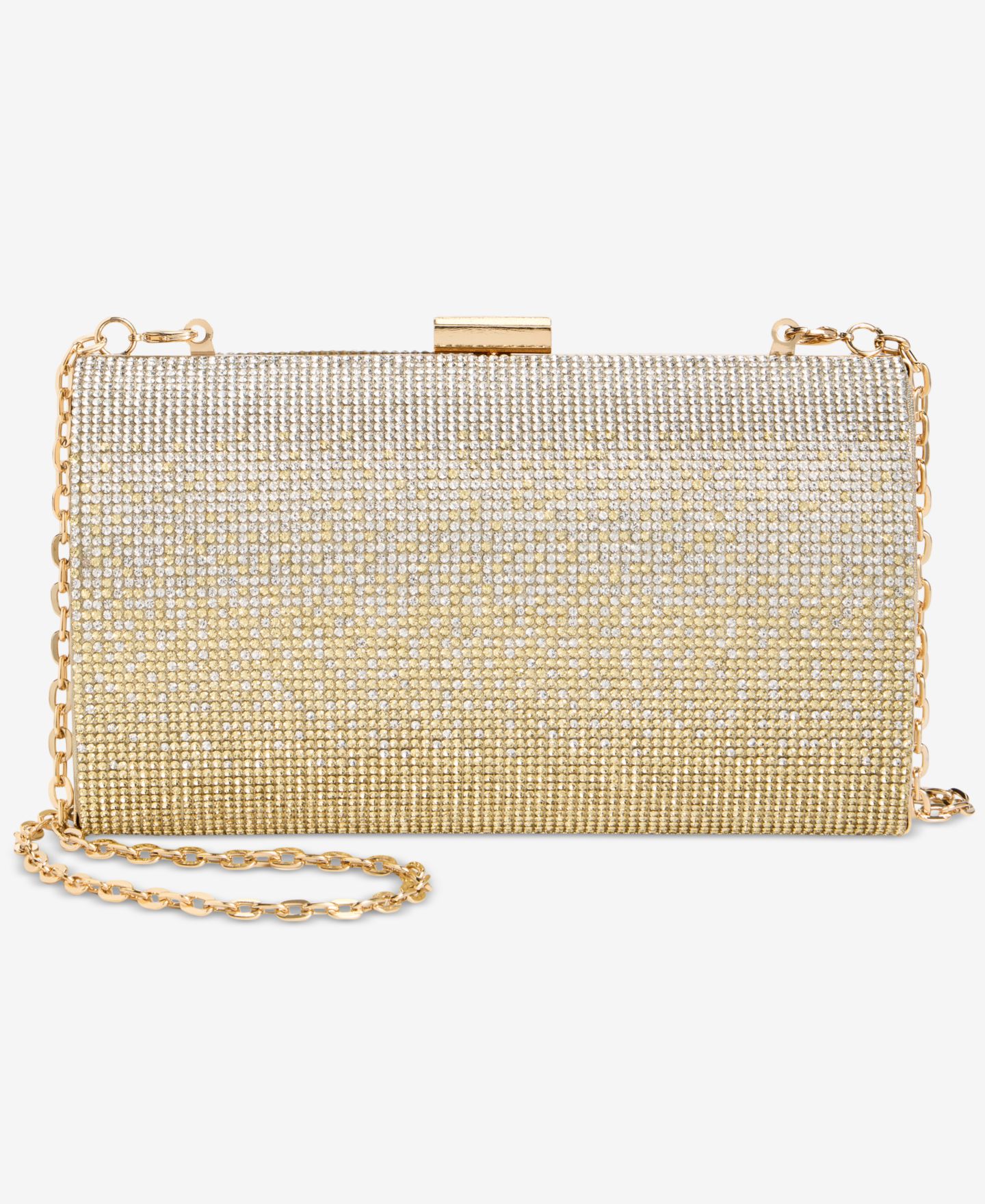 Женский клатч I.N.C. International Concepts Ranndi Mini Ombre Clutch Crossbody, цвет: Золотой — фото 1