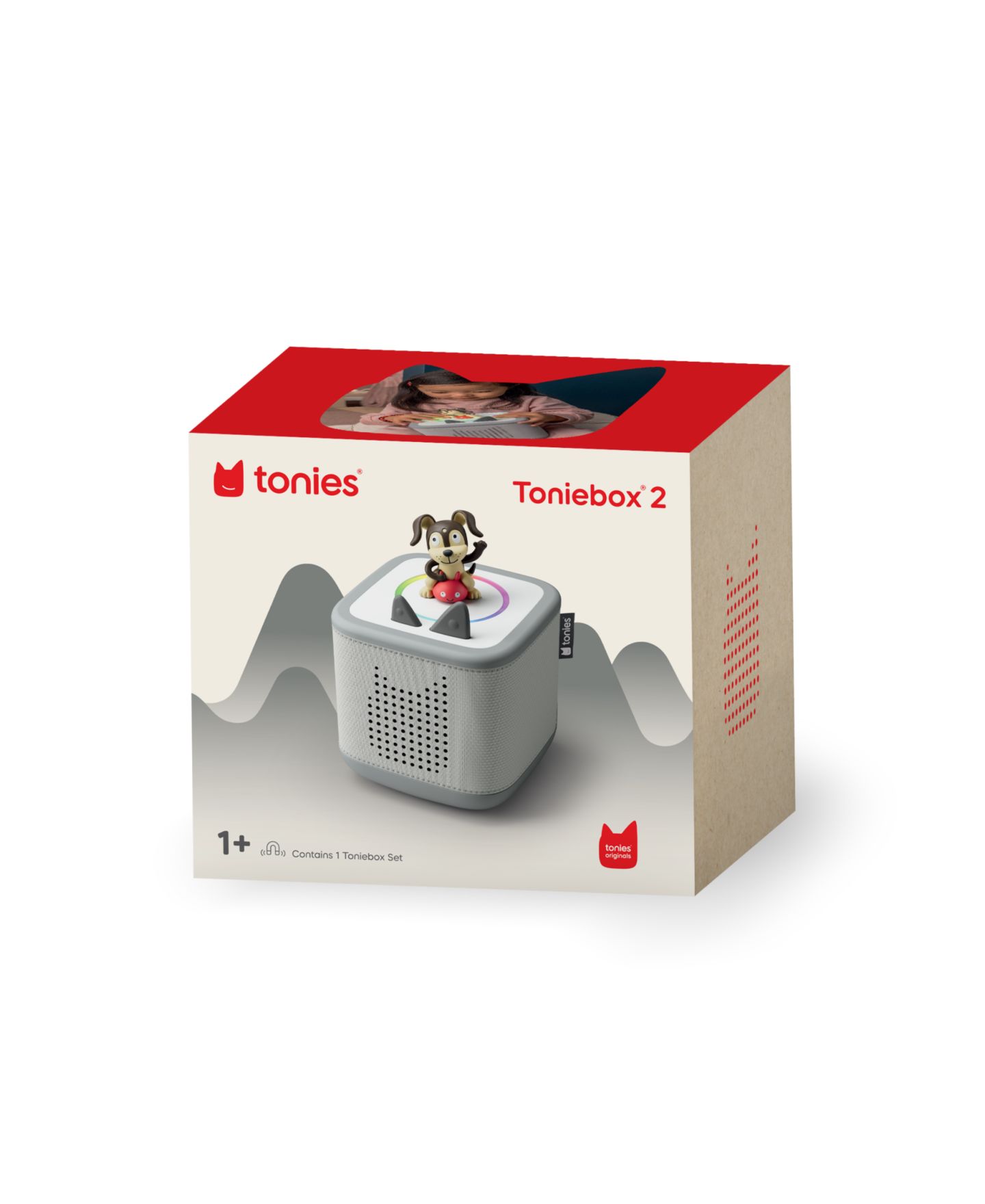 Детские игрушки Tonies Playtime Puppy Toniebox 2 Starter Set- Gray — фото 2