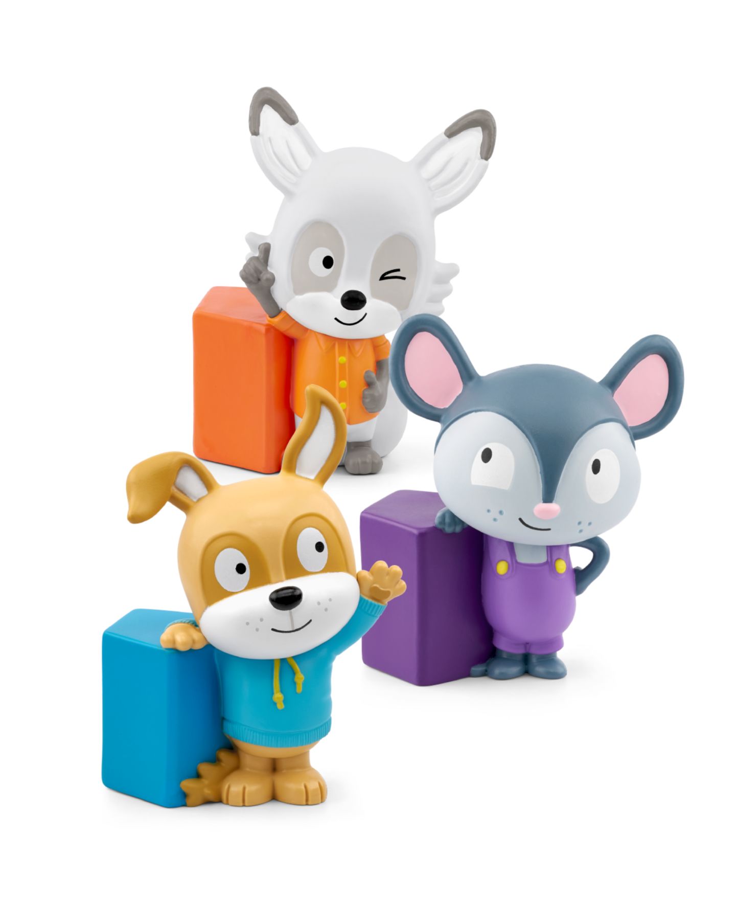 Детские фигурки Tonies Lalalinos Akio, Scout and Cosmo, 3 Pack — фото 1
